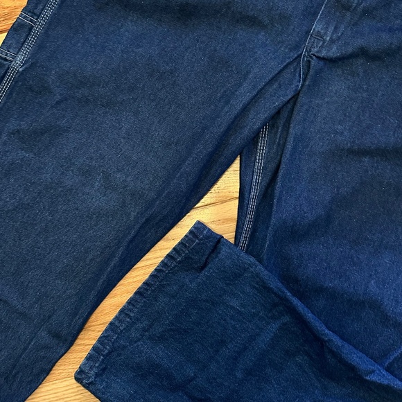 KEY Oversized Denim Overalls - Picture 7 of 8